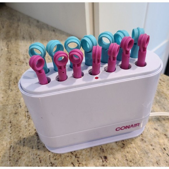 Conair Hair Conair Hot Sticks 4 Flexible Curlers Rollers 2 Sizes